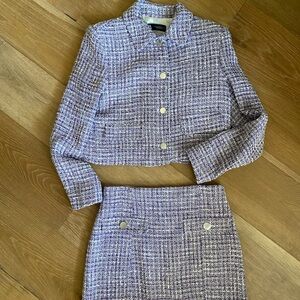 Tweed homecoming suit